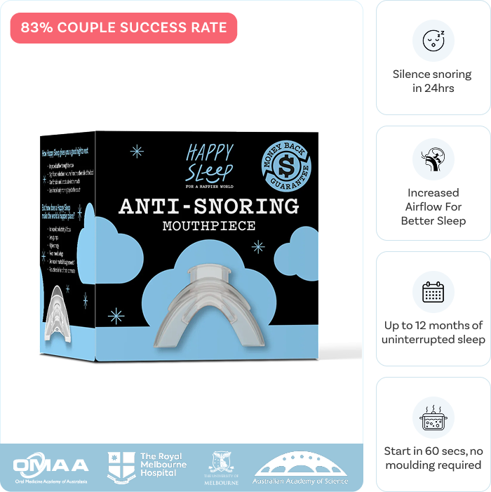 Happy Sleep Anti-Snoring Mouthpiece, Mouth Guard
